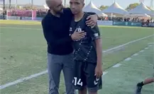 Davian Kimbrough se convierte en el futbolista profesional más joven de USA Davian Kimbrough se convierte en el futbolista profesional más joven de USA