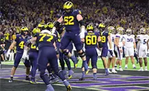 Michigan Wolverines campeones nacionales por primera vez desde 1997 Michigan Wolverines campeones nacionales por primera vez desde 1997