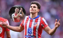 VIDEO | Golazo de Julián Álvarez con el Atlético a lo ‘Declan Rice’ 