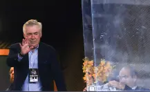 Carlo Ancelotti presente en la Copa Libertadores Carlo Ancelotti presente en la Copa Libertadores