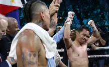 Manny Pacquiao sorprende en increíble pelea de campeonato ante Mario Barrios