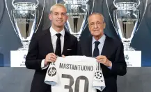 Franco Mastantuono es presentado con el Real Madrid