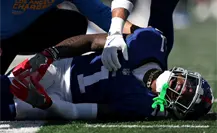 Malik Nabers sufre grave lesión y dice adiós a la temporada