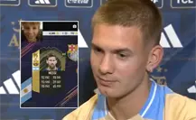 VIDEO | Franco Mastantuono recuerda época youtuber cuando sacó a Lionel Messi en el FIFA