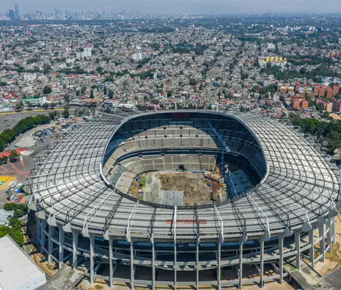 El Estadio Azteca tendrá un sistema anti inundaciones para el Mundial de 2026. Getty Images El Estadio Azteca tendrá un sistema anti inundaciones para el Mundial de 2026. Getty Images