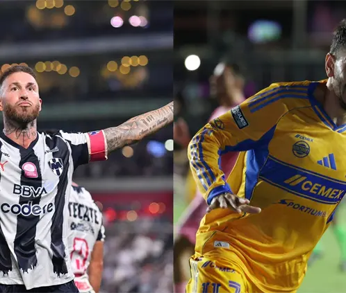 Sergio Ramos de Rayados y Ángel Correa de Tigres protagonizarán el primer duelo entre campeones del mundo en la historia del Clásico Regio. Getty Images Sergio Ramos de Rayados y Ángel Correa de Tigres protagonizarán el primer duelo entre campeones del mundo en la historia del Clásico Regio. Getty Images