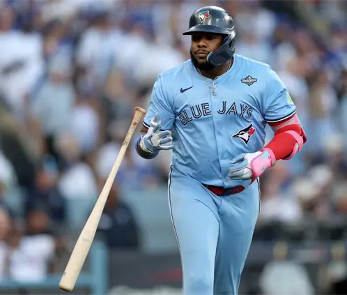 Vladimir Guerrero se hizo presente desde el primer rollo del quinto juego de la Serie Mundial (Getty Images) Vladimir Guerrero se hizo presente desde el primer rollo del quinto juego de la Serie Mundial (Getty Images)