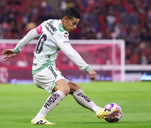 James Rodríguez compite por el Premio a Mejor Creador de Juego en 2025 mientras se perfila para quedar fuera del León. Getty Images James Rodríguez compite por el Premio a Mejor Creador de Juego en 2025 mientras se perfila para quedar fuera del León. Getty Images
