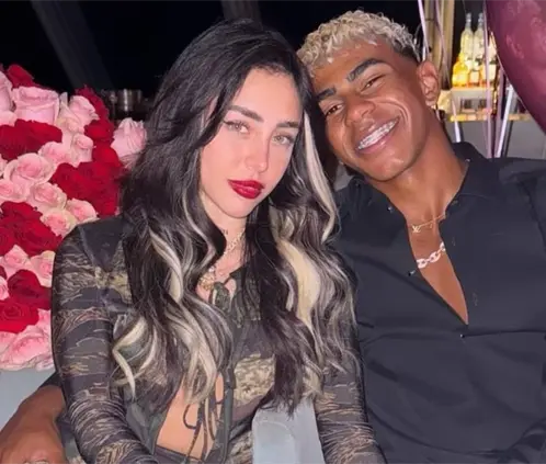 Lamine Yamal supuestamente habría engañado a Nicki Nicole con una influencer italiana. @