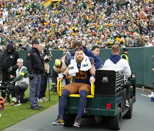 Tucker Kraft podría perder la temporada tras lesión con los Packers (Photo by John Fisher/Getty Images) Tucker Kraft podría perder la temporada tras lesión con los Packers (Photo by John Fisher/Getty Images)