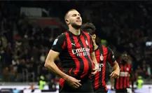 Milan supera a la Roma sin Santiago Giménez y apunta al liderato de la Serie A