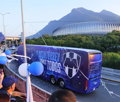 Al lema “Monterrey somos todos” llegó Rayados para el Clásico Regio 141  (Ricardo Rodríguez/ POSTA Deportes)