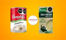 Profeco: Ni Campbells, ni Knorr, esta es la sopa crema con menos sodio de todas