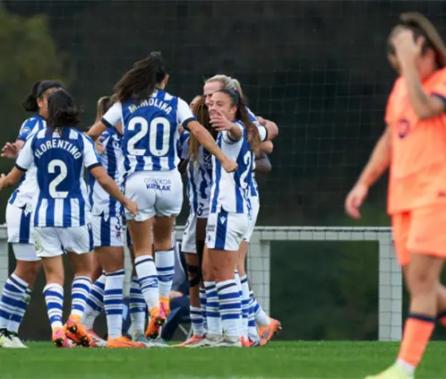 Las culés llegan al encuentro con un historial brillante, la Real Sociedad llega con un rendimiento irregular en las últimas jornadas. Las culés llegan al encuentro con un historial brillante, la Real Sociedad llega con un rendimiento irregular en las últimas jornadas.