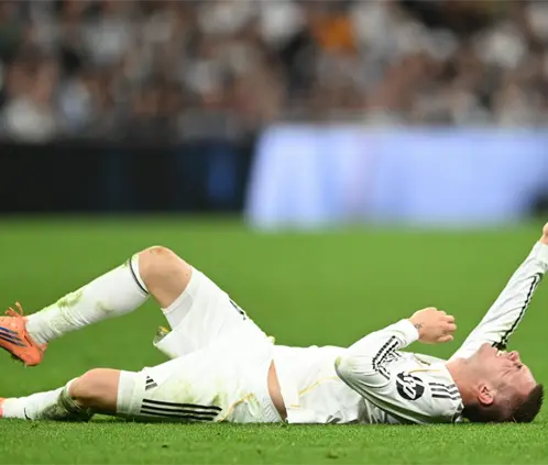 ¡Preocupación en el Real Madrid! Franco Mastantuono sufre pubalgia (Photo by Denis Doyle/Getty Images)
