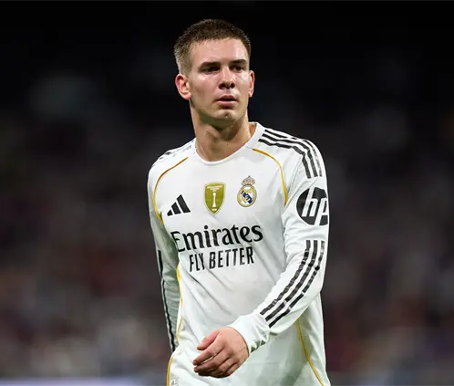 ¿Qué lesión tiene Franco Mastantuono?   (Photo by Angel Martinez/Getty Images)