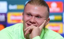 Le preguntan a Erling Haaland si es como Messi o Cristiano y su respuesta sorprende