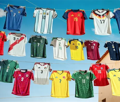 Mundial 2026: Adidas presenta los uniformes de sus 22 selecciones (Foto: Adidas) Mundial 2026: Adidas presenta los uniformes de sus 22 selecciones (Foto: Adidas)