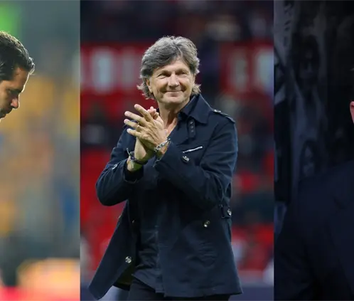 Fernando Gago, Hernán Cristante y Benjamín Mora serían cesados de Necaxa, Puebla y Querétaro tras el final del Apertura 2025. Getty Images