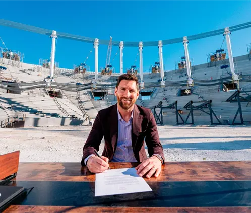 El nuevo estadio de Inter Miami llevará el nombre de Messi (Inter Miami X) El nuevo estadio de Inter Miami llevará el nombre de Messi (Inter Miami X)