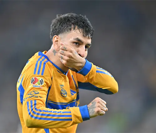 Ángel Correa sería uno de los jugadores sacrificados por Tigres para la última jornada. Getty Images