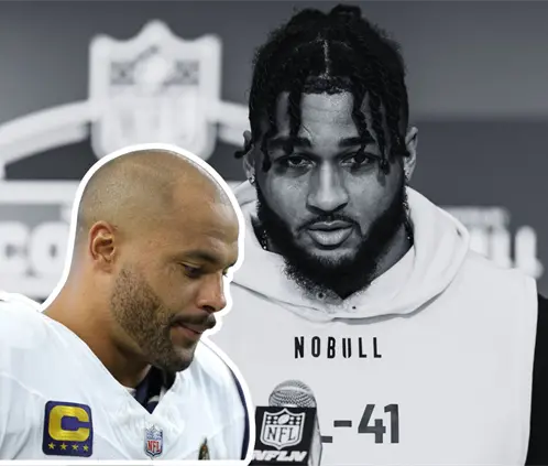 Marshaw Kneeland, liniero de los Cowboys, perdió la vida el pasado jueves, hecho que conmocionó a Dak Prescott (Getty Images) Marshaw Kneeland, liniero de los Cowboys, perdió la vida el pasado jueves, hecho que conmocionó a Dak Prescott (Getty Images)