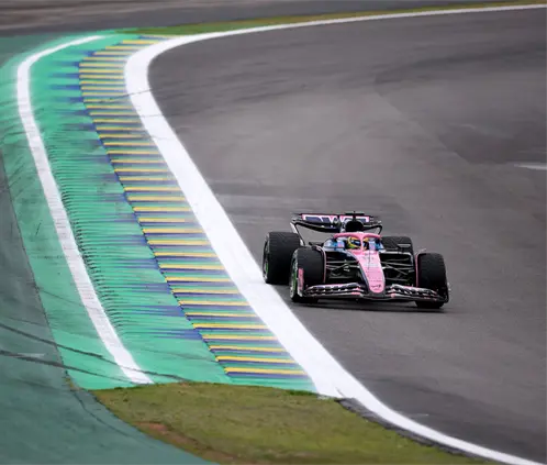 El Gran Premio de Brasil se ve amenazado ante la formación de un ciclón en Sao Paulo. Getty Images