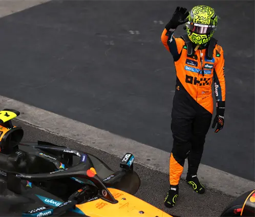 Lando Norris se llevó la Pole Position en Brasil y se acerca cada vez más al Campeonato de Pilotos. Getty Images Lando Norris se llevó la Pole Position en Brasil y se acerca cada vez más al Campeonato de Pilotos. Getty Images