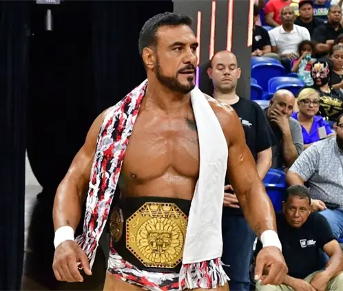 Alberto El Patrón es uno de los nombres que ha sonado para participar en el torneo para definir al último rival de John Cena en WWE. @PrideOfMexico