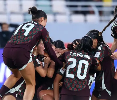 ¡Histórico! México sufre y gana el tercer lugar del Mundial Femenil Sub 17 (Foto: @miseleccionfem (X))