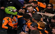 Lando Norris gana en Brasil y Verstappen consigue remontada épica al podio