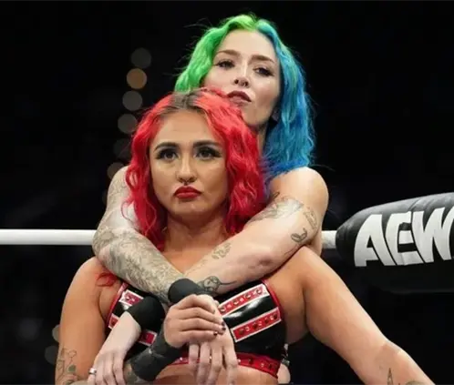 Nixon Newell y Miranda Alize abandonaron la AEW durante las grabaciones de Collision. @AEW Nixon Newell y Miranda Alize abandonaron la AEW durante las grabaciones de Collision. @AEW