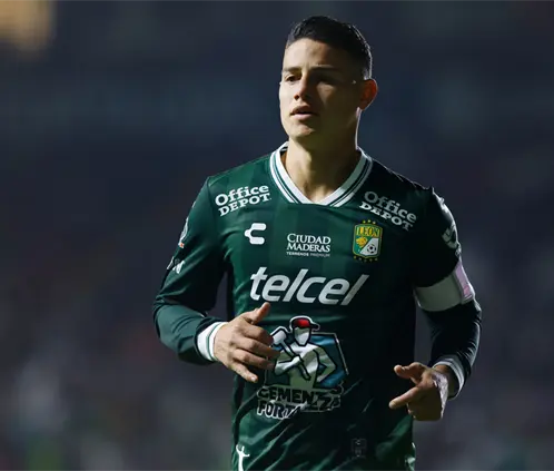 Tigres, América y la MLS serían las opciones de James Rodríguez tras dejar a León. Getty Images Tigres, América y la MLS serían las opciones de James Rodríguez tras dejar a León. Getty Images