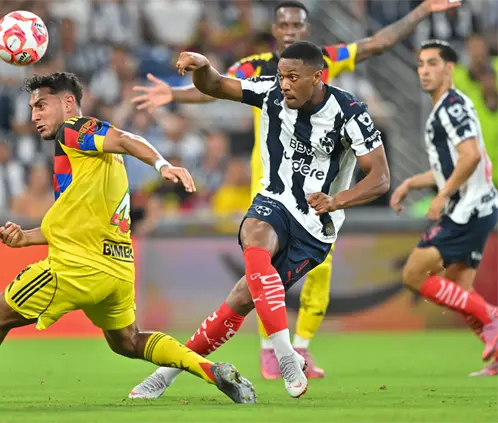 El Monterrey se enfrentará al América en Cuartos de Final, en su primer cruce de Liguilla desde la Final del Apertura 2024. Getty Images