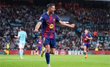 Barcelona golea al Celta de Vigo con triplete de Robert Lewandoski