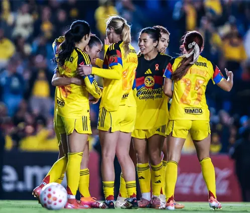 América destroza a Rayadas y avanza a semifinales del Apertura 2025 (Club América Femenil) América destroza a Rayadas y avanza a semifinales del Apertura 2025 (Club América Femenil)