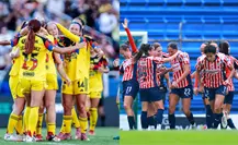 Chivas vs. América Femenil este es su historial en Liguilla Chivas vs. América Femenil este es su historial en Liguilla