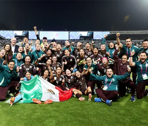 Parte del la Selección Femenil y directivos dieron sus impresiones tras el logro en Marruecos (X: @fifaworldcup_es) Parte del la Selección Femenil y directivos dieron sus impresiones tras el logro en Marruecos (X: @fifaworldcup_es)