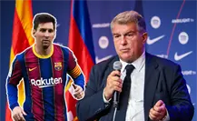 Joan Laporta responde ante el posible regreso de Lionel Messi al Barcelona