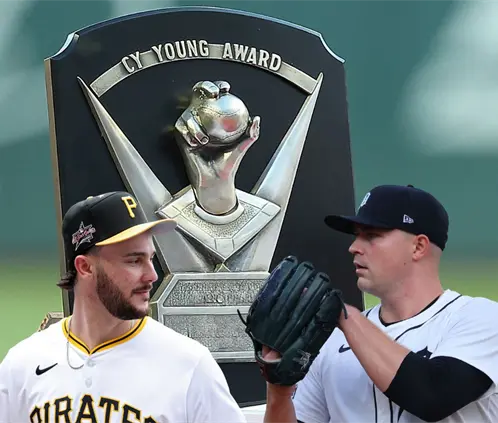 Paul Skenes de Pittsburgh y Tarik Skubal de Detroit entran a la lista histórica del Cy Young (Getty Images) Paul Skenes de Pittsburgh y Tarik Skubal de Detroit entran a la lista histórica del Cy Young (Getty Images)