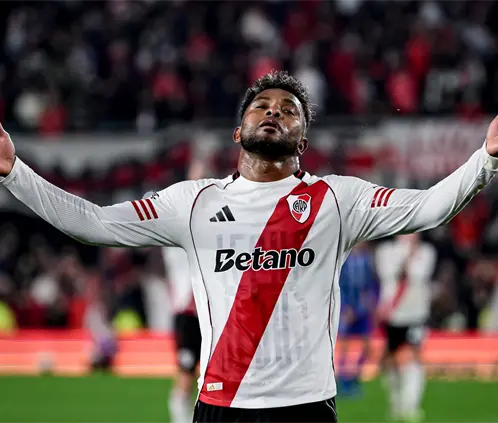 Tigres sería uno de los clubes interesados en firmar a Miguel Borja del River Plate. Getty Images Tigres sería uno de los clubes interesados en firmar a Miguel Borja del River Plate. Getty Images