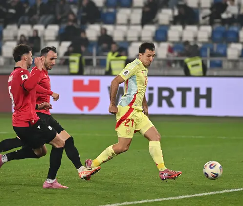 EN VIVO | Georgia vs España en las Eliminatorias de la UEFA. (Photo by Levan Verdzeuli/Getty Images). EN VIVO | Georgia vs España en las Eliminatorias de la UEFA. (Photo by Levan Verdzeuli/Getty Images).