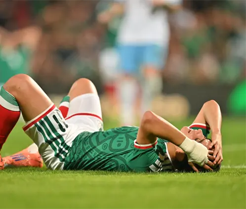La Selección Mexicana sumó cinco partidos en fila sin ganar tras el empate con Uruguay. Getty Images