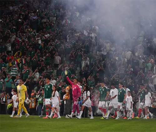 El México vs. Uruguay habría dejado una derrama económica de 150 millones de pesos a la ciudad de Torreón. Getty Images.