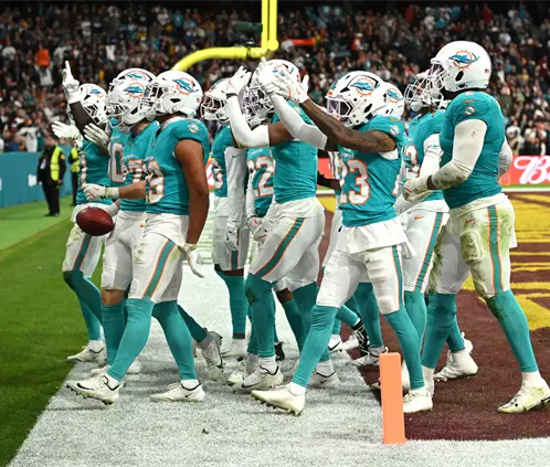 La NFL confirmó que volverá a Madrid, tras su exitoso debut con el Dolphins vs. Commanders. Getty Images La NFL confirmó que volverá a Madrid, tras su exitoso debut con el Dolphins vs. Commanders. Getty Images