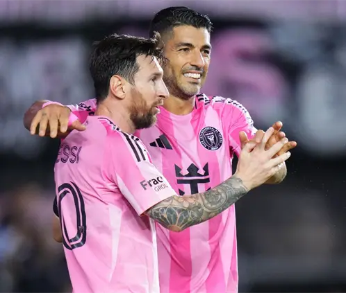 Luis Suárez habla de su amistad con Lionel Messi (Getty Images-Rich Storry)