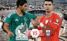 México vs. Portugal: ¿Cuándo y dónde será el partido contra CR7?