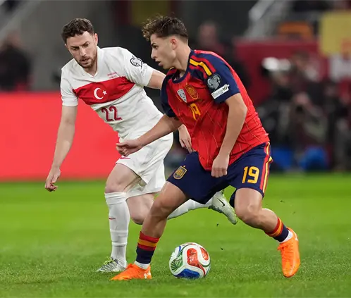 EN VIVO | España vs Turquía por el pase al Mundial en La Cartuja. Photo by Juan Manuel Serrano Arce/Getty Images)