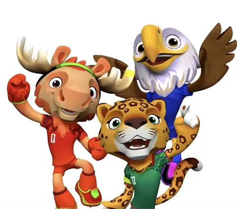 El Mundial de 2026 contará con tres mascotas. @FIFAWorldCup
