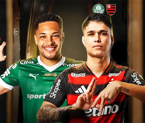 Palmeiras vs. Flamengo: ¿Cuándo y dónde es la Final de la Copa Libertadores? (Foto: @Libertadores (X)) Palmeiras vs. Flamengo: ¿Cuándo y dónde es la Final de la Copa Libertadores? (Foto: @Libertadores (X))